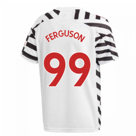 2020-2021 Man Utd Adidas Third Football Shirt (Kids) (FERGUSON 99)