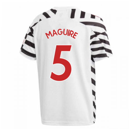 2020-2021 Man Utd Adidas Third Football Shirt (Kids) (MAGUIRE 5)