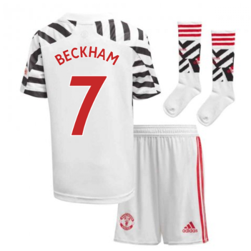 2020-2021 Man Utd Adidas Third Little Boys Mini Kit (BECKHAM 7)