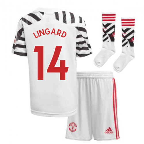 2020-2021 Man Utd Adidas Third Little Boys Mini Kit (LINGARD 14)