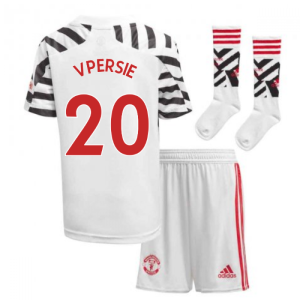 2020-2021 Man Utd Adidas Third Little Boys Mini Kit (V.PERSIE 20)