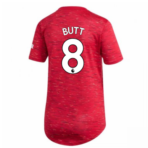 2020-2021 Man Utd Adidas Womens Home Shirt (BUTT 8)