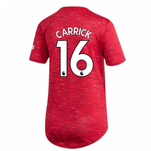 2020-2021 Man Utd Adidas Womens Home Shirt (CARRICK 16)