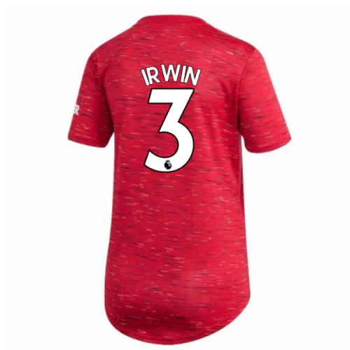 2020-2021 Man Utd Adidas Womens Home Shirt (IRWIN 3)