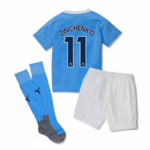 2020-2021 Manchester City Home Little Boys Mini Kit (ZINCHENKO 11)