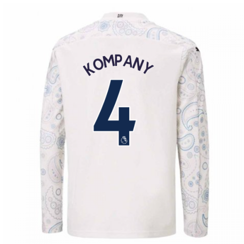 2020-2021 Manchester City Puma Third Long Sleeve Shirt (Kids) (KOMPANY 4)