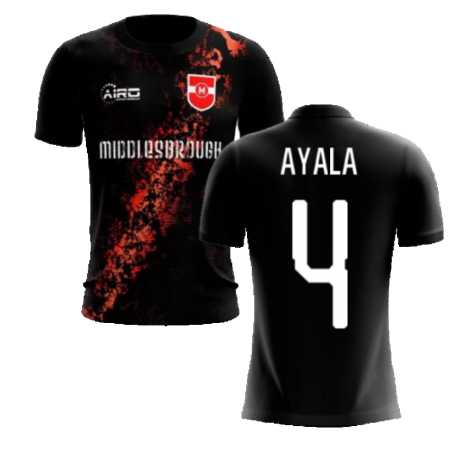 2025-2026 Middlesbrough Third Concept Football Shirt (Ayala 4)