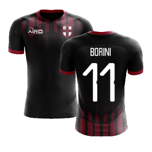 2024-2025 Milan Pre-Match Concept Football Shirt (BORINI 11)