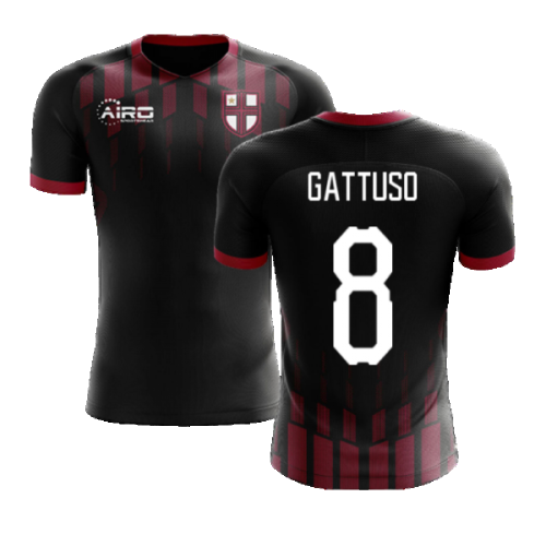 2024-2025 Milan Pre-Match Concept Football Shirt (GATTUSO 8)