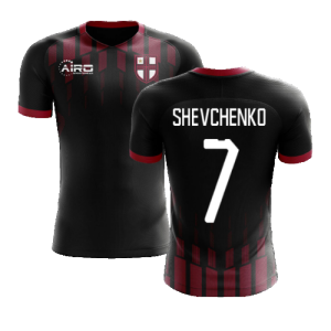 2024-2025 Milan Pre-Match Concept Football Shirt (SHEVCHENKO 7)