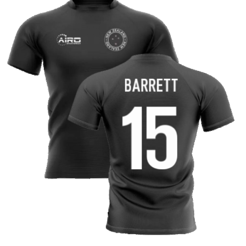 2024-2025 New Zealand Home Concept Rugby Shirt (Barrett 15)