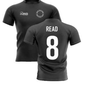 2024-2025 New Zealand Home Concept Rugby Shirt (Read 8)