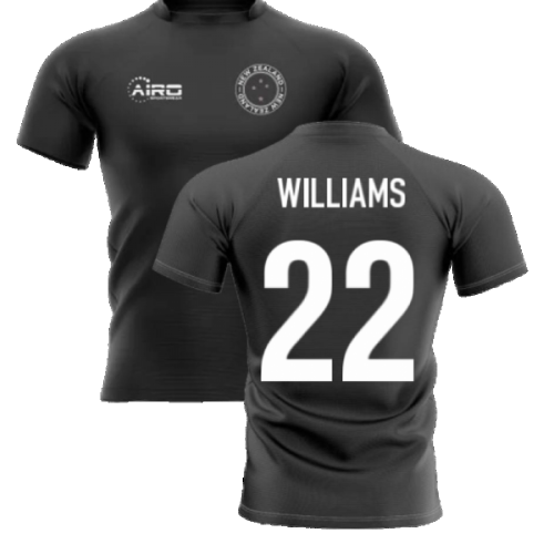 2024-2025 New Zealand Home Concept Rugby Shirt (Williams 22)