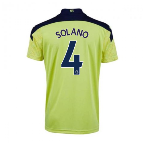 2020-2021 Newcastle Away Football Shirt (Kids) (SOLANO 4)