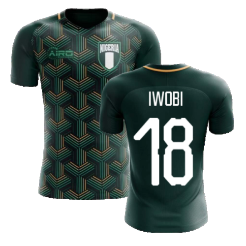 2024-2025 Nigeria Third Concept Football Shirt (Iwobi 18) - Kids