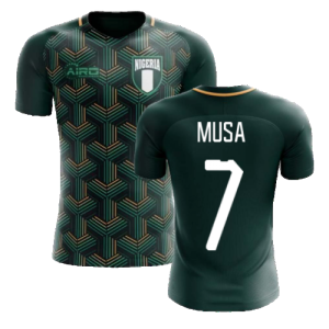 2024-2025 Nigeria Third Concept Football Shirt (Musa 7)