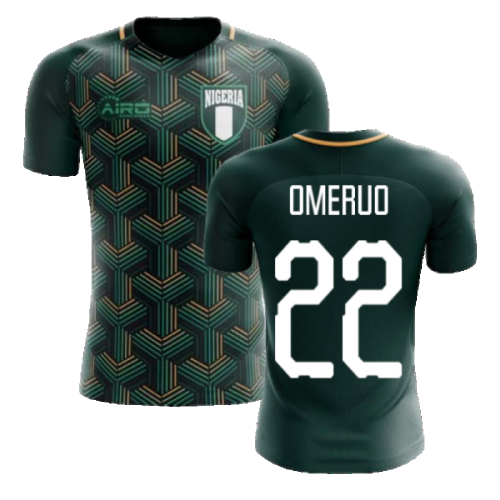 2024-2025 Nigeria Third Concept Football Shirt (Omeruo 22) - Kids