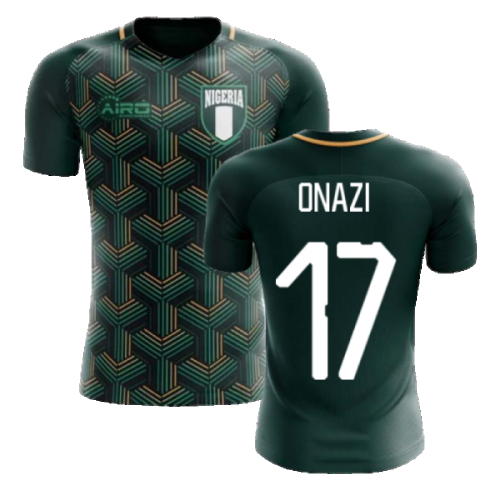 2024-2025 Nigeria Third Concept Football Shirt (Onazi 17) - Kids