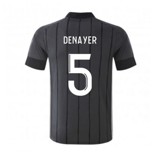 2020-2021 Olympique Lyon Adidas Away Football Shirt (DENAYER 5)