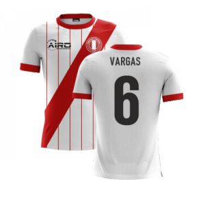 2024-2025 Peru Airo Concept Home Shirt (Vargas 6) - Kids