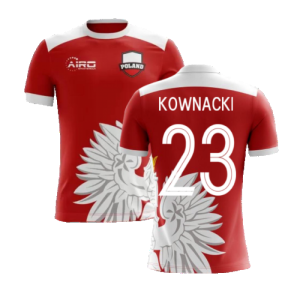 2025-2026 Poland Away Concept Football Shirt (Kownacki 23) 2025-2026 Poland Away Concept Football Shirt (Kownacki 23)