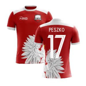 2024-2025 Poland Away Concept Football Shirt (Peszko 17) - Kids