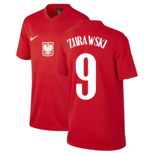 2020-2021 Poland Away Supporters Jersey (Kids) (ZURAWSKI 9)