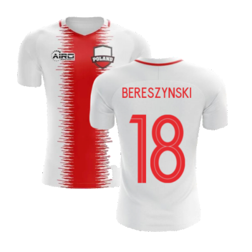 2024-2025 Poland Home Concept Football Shirt (Bereszynski 18) - Kids