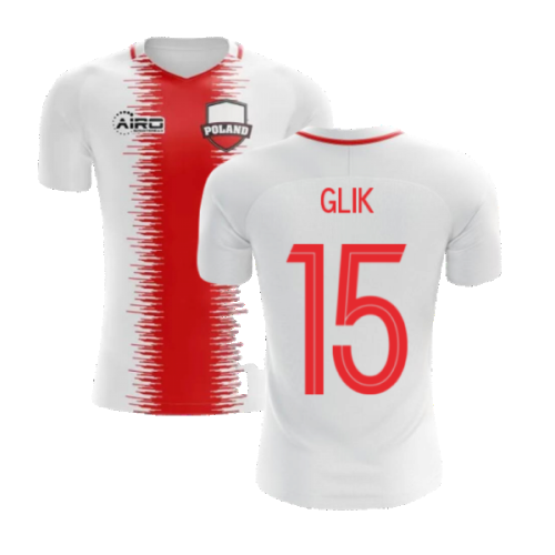 2024-2025 Poland Home Concept Football Shirt (Glik 15) - Kids