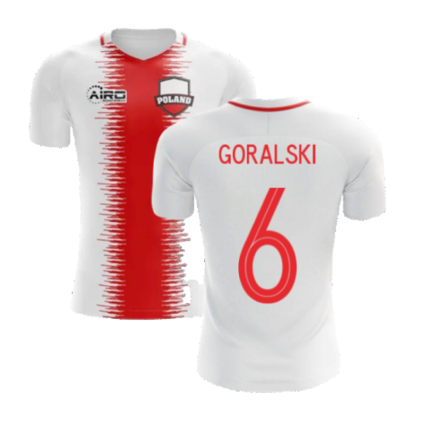 2024-2025 Poland Home Concept Football Shirt (Goralski 6)