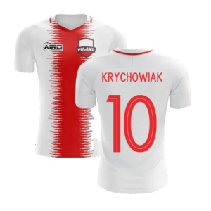 2024-2025 Poland Home Concept Football Shirt (Krychowiak 10)