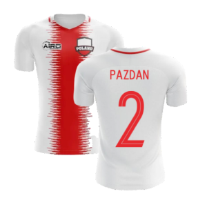 2024-2025 Poland Home Concept Football Shirt (Pazdan 2) - Kids