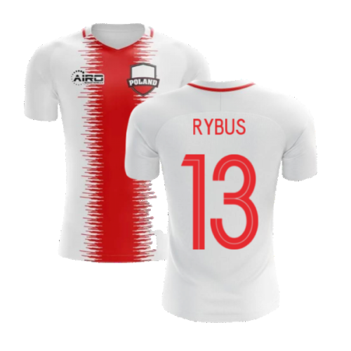 2024-2025 Poland Home Concept Football Shirt (Rybus 13) - Kids