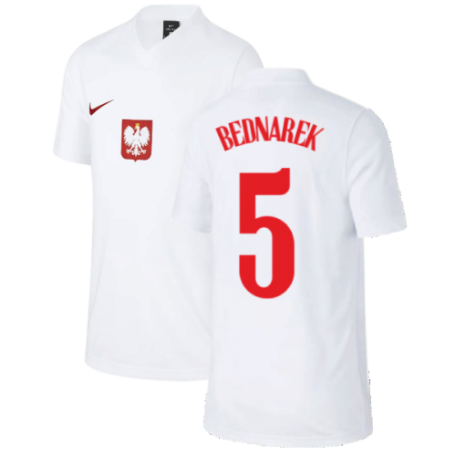 2020-2021 Poland Home Supporters Jersey - Kids (BEDNAREK 5)