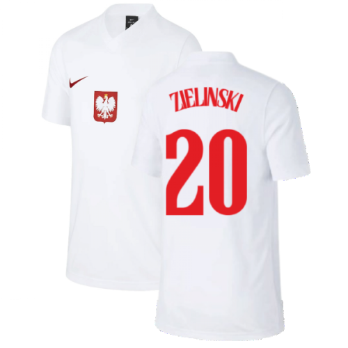 2020-2021 Poland Home Supporters Jersey - Kids (ZIELINSKI 20)