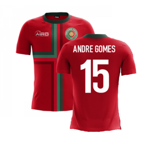 2024-2025 Portugal Airo Concept Home Shirt (Andre Gomes 15) - Kids