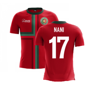 2024-2025 Portugal Airo Concept Home Shirt (Nani 17)