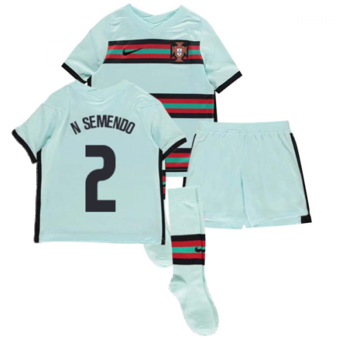 2020-2021 Portugal Away Nike Mini Kit (N.SEMENDO 2)