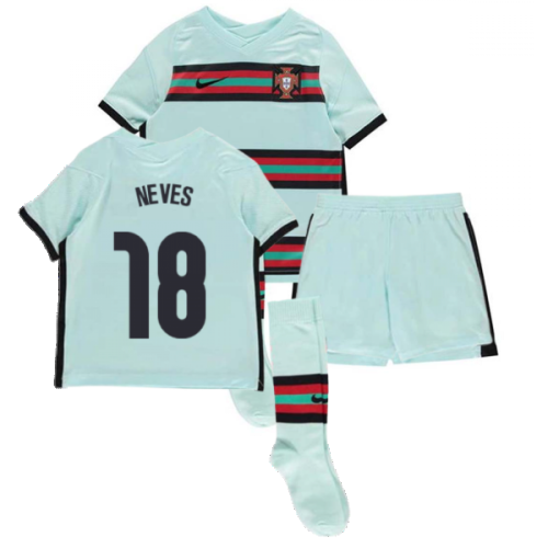 2020-2021 Portugal Away Nike Mini Kit (Neves 18)