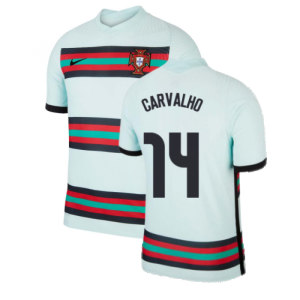 2020-2021 Portugal Away Nike Vapor Match Shirt (CARVALHO 14)