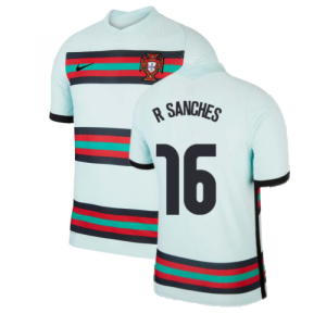 2020-2021 Portugal Away Nike Vapor Match Shirt (R.SANCHES 16)