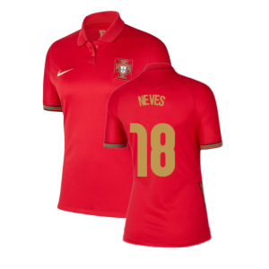 2020-2021 Portugal Home Nike Womens Shirt (Neves 18)