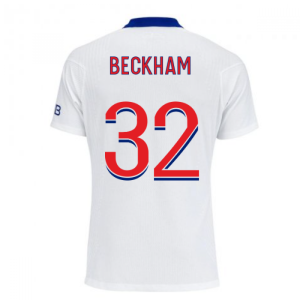 2020-2021 PSG Authentic Vapor Match Away Nike Shirt (BECKHAM 32)