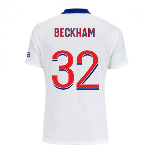 2020-2021 PSG Authentic Vapor Match Away Nike Shirt (BECKHAM 32)