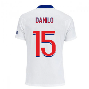 2020-2021 PSG Authentic Vapor Match Away Nike Shirt (DANILO 15)