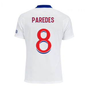 2020-2021 PSG Authentic Vapor Match Away Nike Shirt (PAREDES 8)