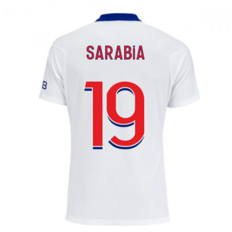 2020-2021 PSG Authentic Vapor Match Away Nike Shirt (SARABIA 19)