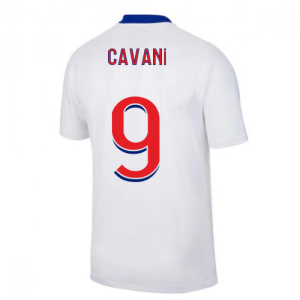 2020-2021 PSG Away Nike Football Shirt (CAVANI 9)