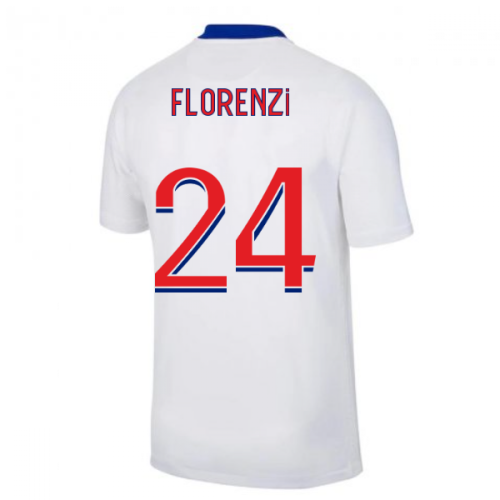 2020-2021 PSG Away Nike Football Shirt (FLORENZI 24)