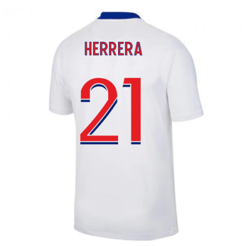 2020-2021 PSG Away Nike Football Shirt (HERRERA 21)